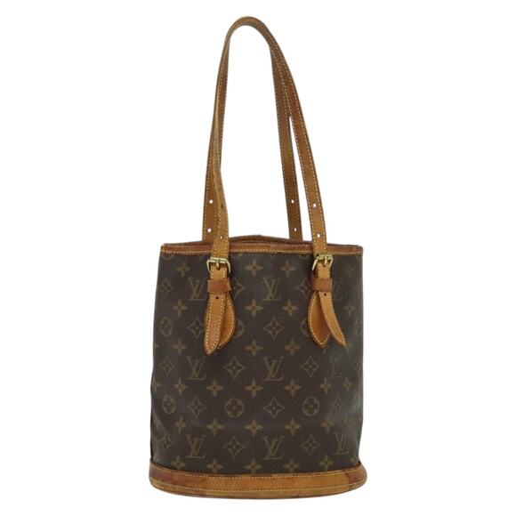 LOUIS VUITTON Monogram Bucket PM Shoulder Bag M42238 - Picture 3 of 16